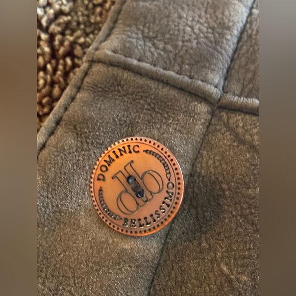 VERY GOOD DEAL!!!🔥 Beautiful AUTHENTIC Dominic Bellissimo Shearling Long Coat - Picture 6 of 13